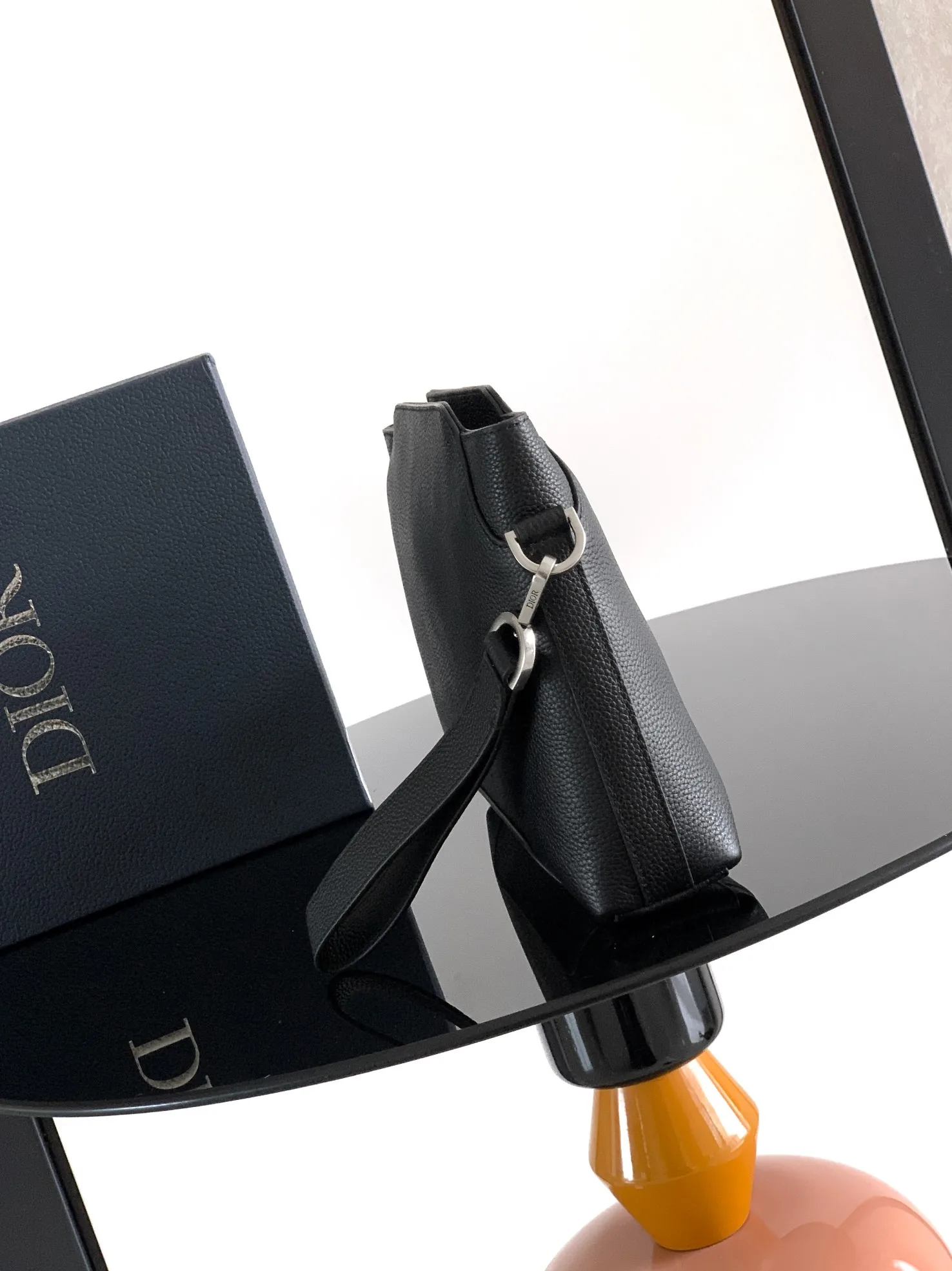 迪奥Dior Normandie A5 三角形手拿包 二零二五冬季男装系列新品 - 细节图 2