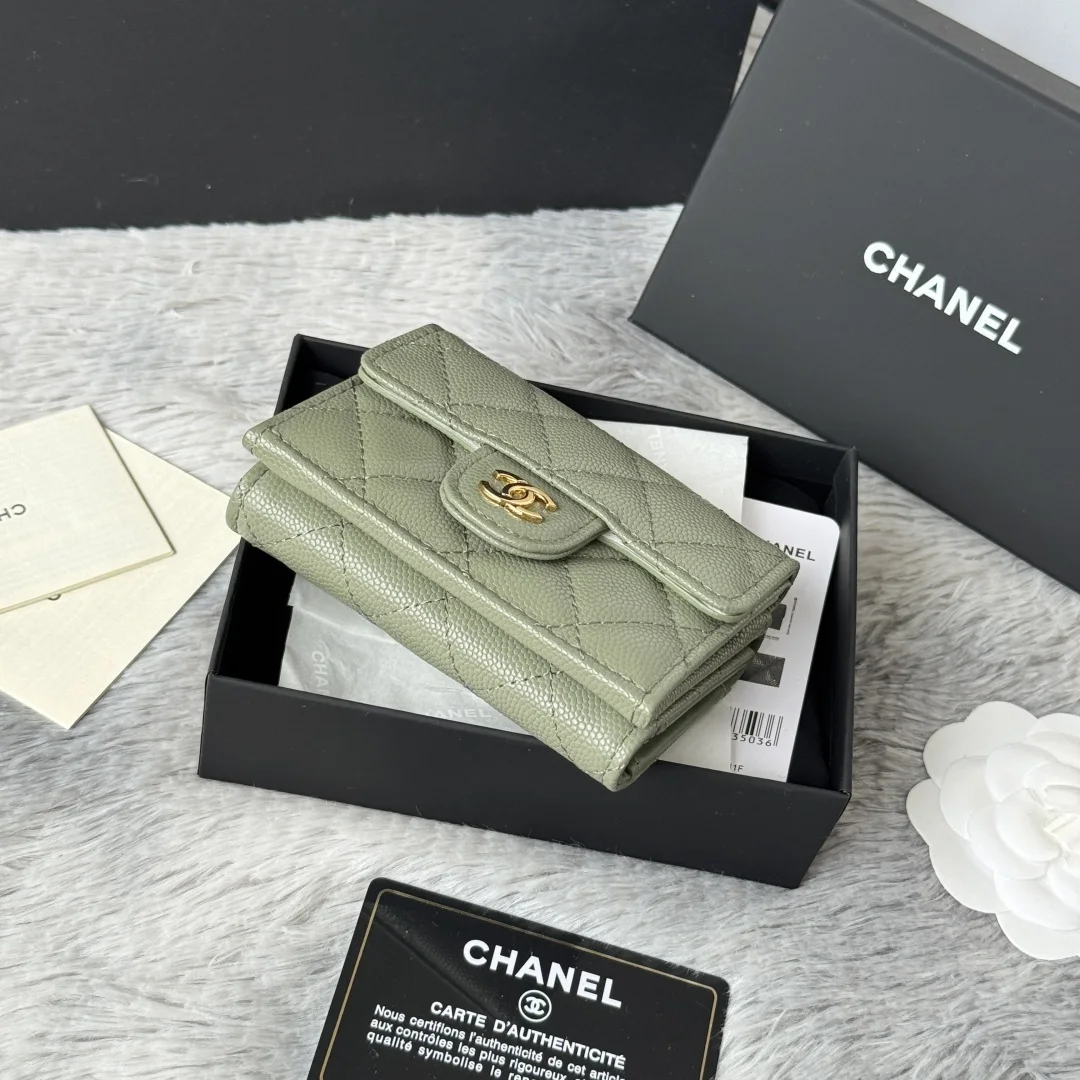 Chanel AP0230 Trifold Wallet Card Holder - Detail view 6