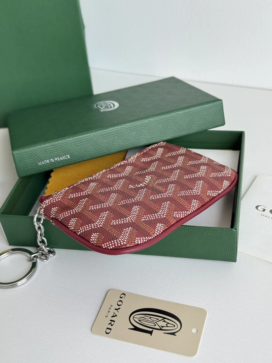 Goyard 3306 Mini Senate Nano Key Bag Coin Purse - Detail view 5
