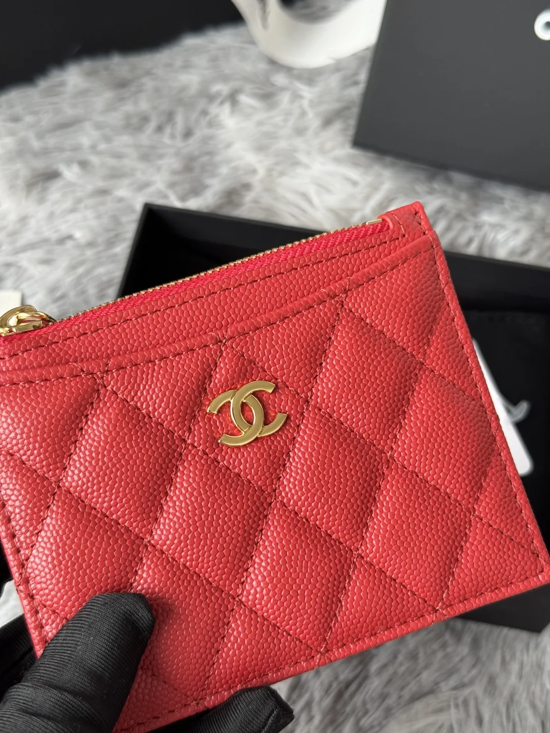 Chanel A84105 Single Card Holder - Detail view 7