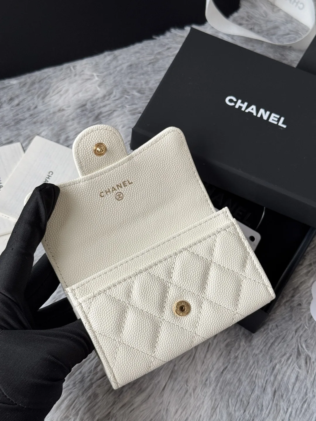 Chanel AP0214 Ball, Caviar, Large Ball Grain, CF Card Holder - Detail view 7
