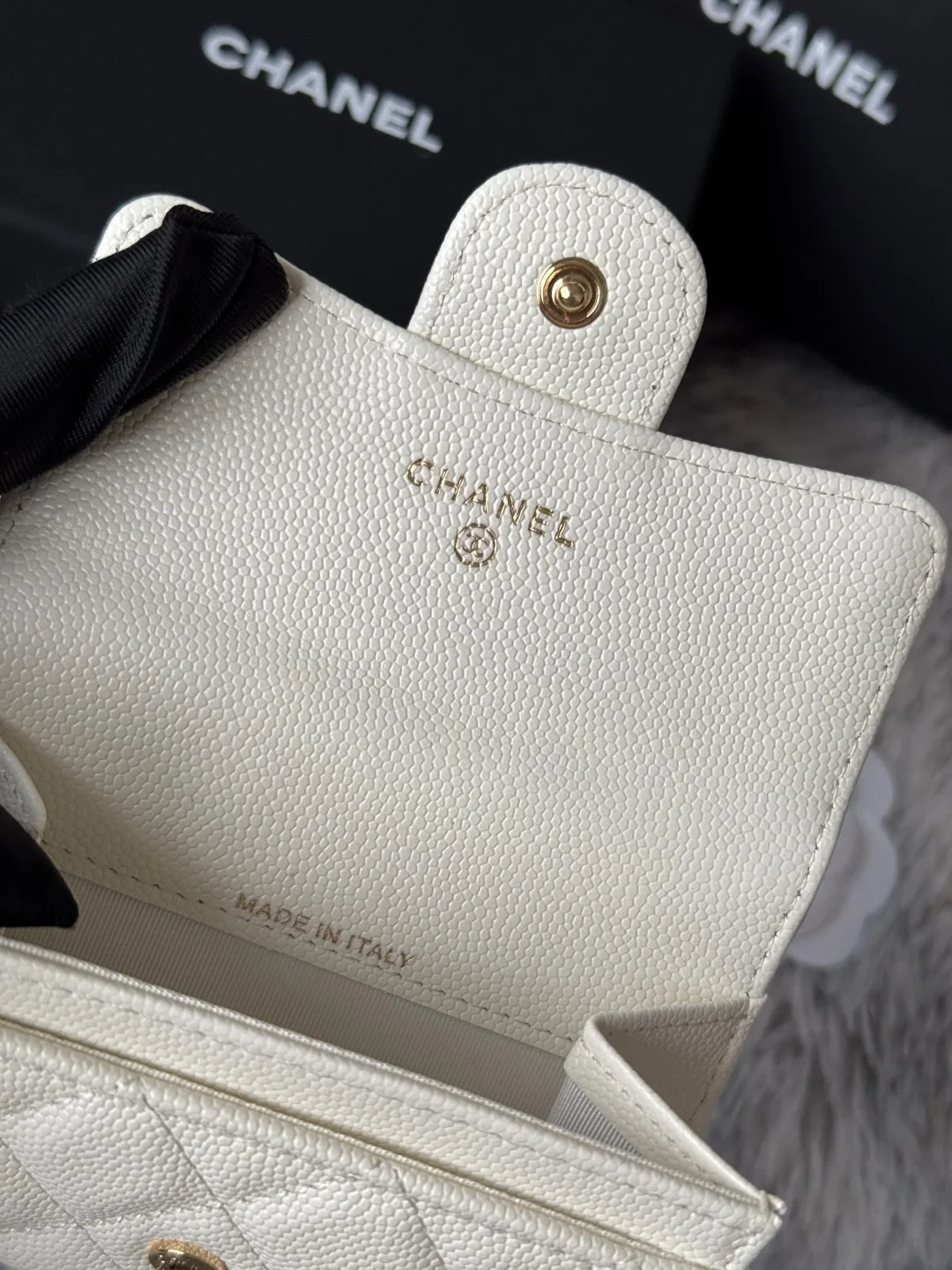 Chanel AP0214 Ball, Caviar, Large Ball Grain, CF Card Holder - Detail view 9