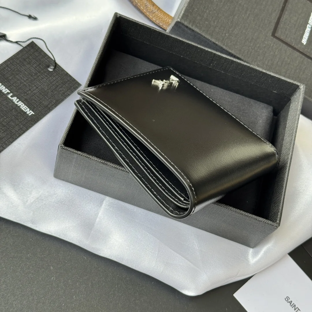 SAINT LAURENT 607727 MONOGRAM Bi-fold Wallet Cardholder - Detail view 4
