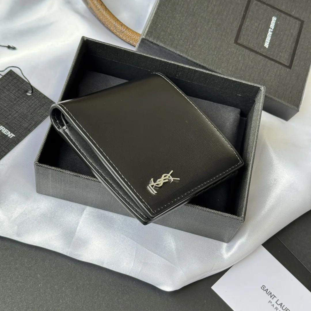 SAINT LAURENT 607727 MONOGRAM Bi-fold Wallet Cardholder - Detail view 5