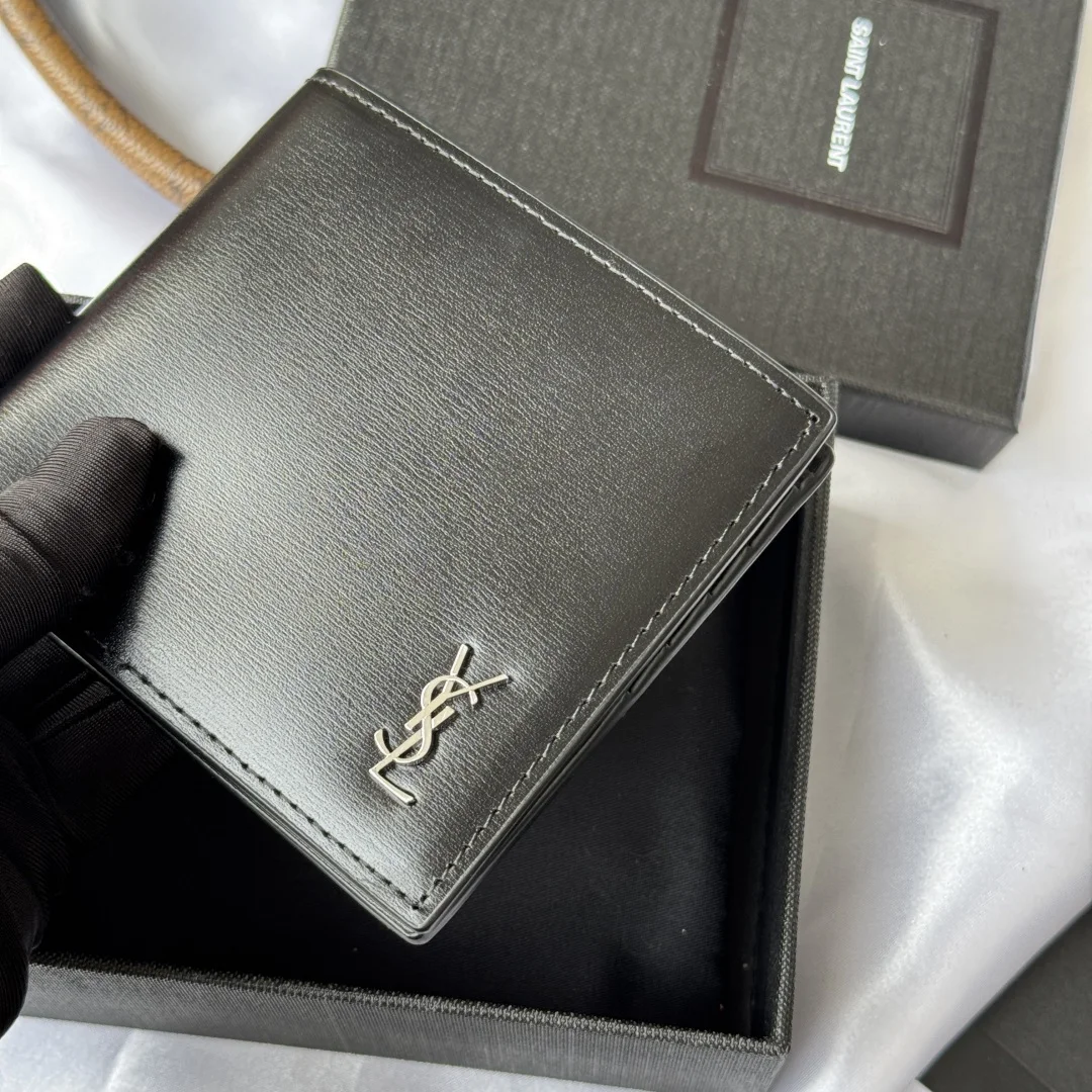 SAINT LAURENT 607727 MONOGRAM Bi-fold Wallet Cardholder - Detail view 6
