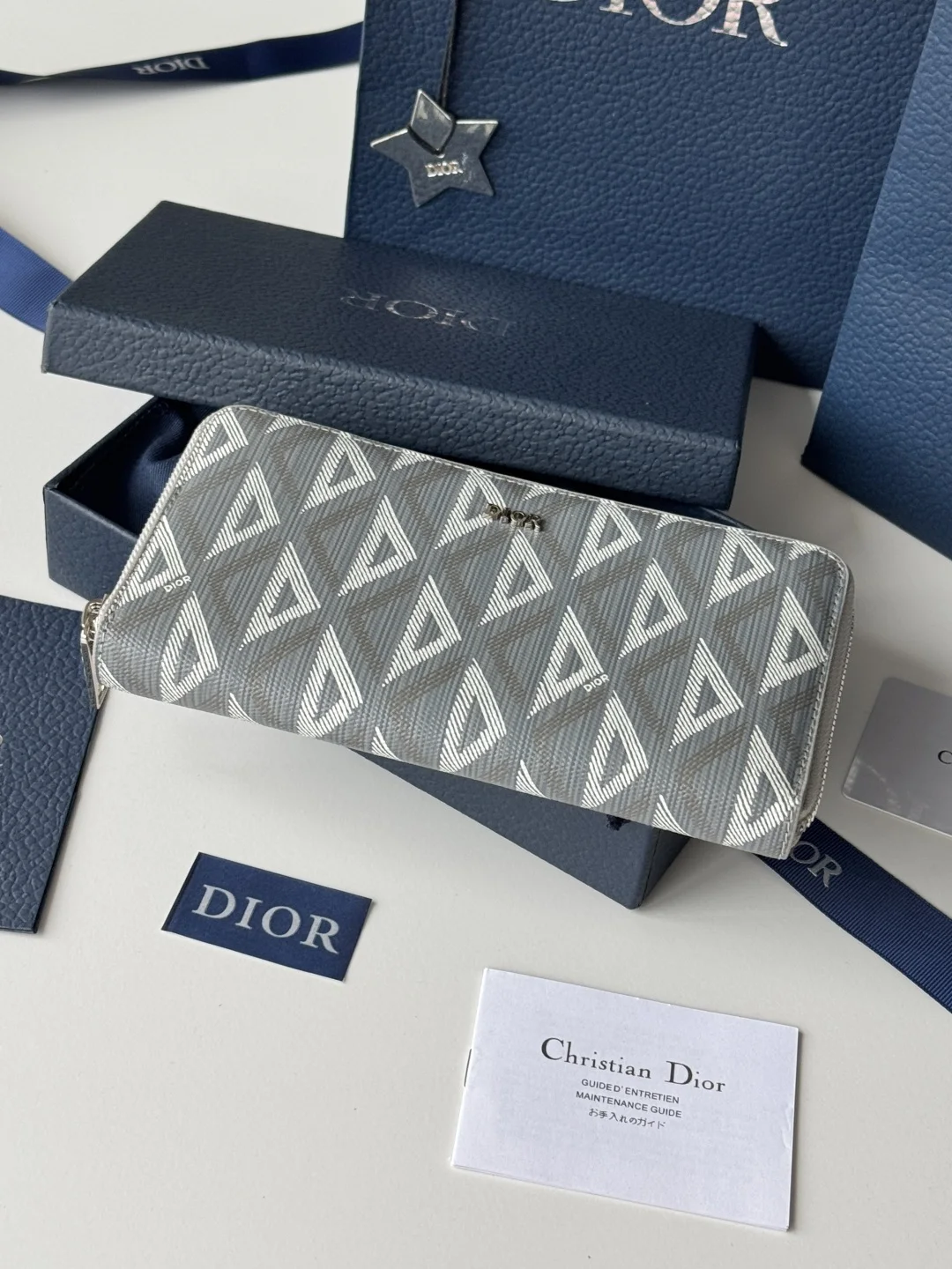 Dior 2ESBC252YSE-315 Long Zipper Wallet - Detail view 5