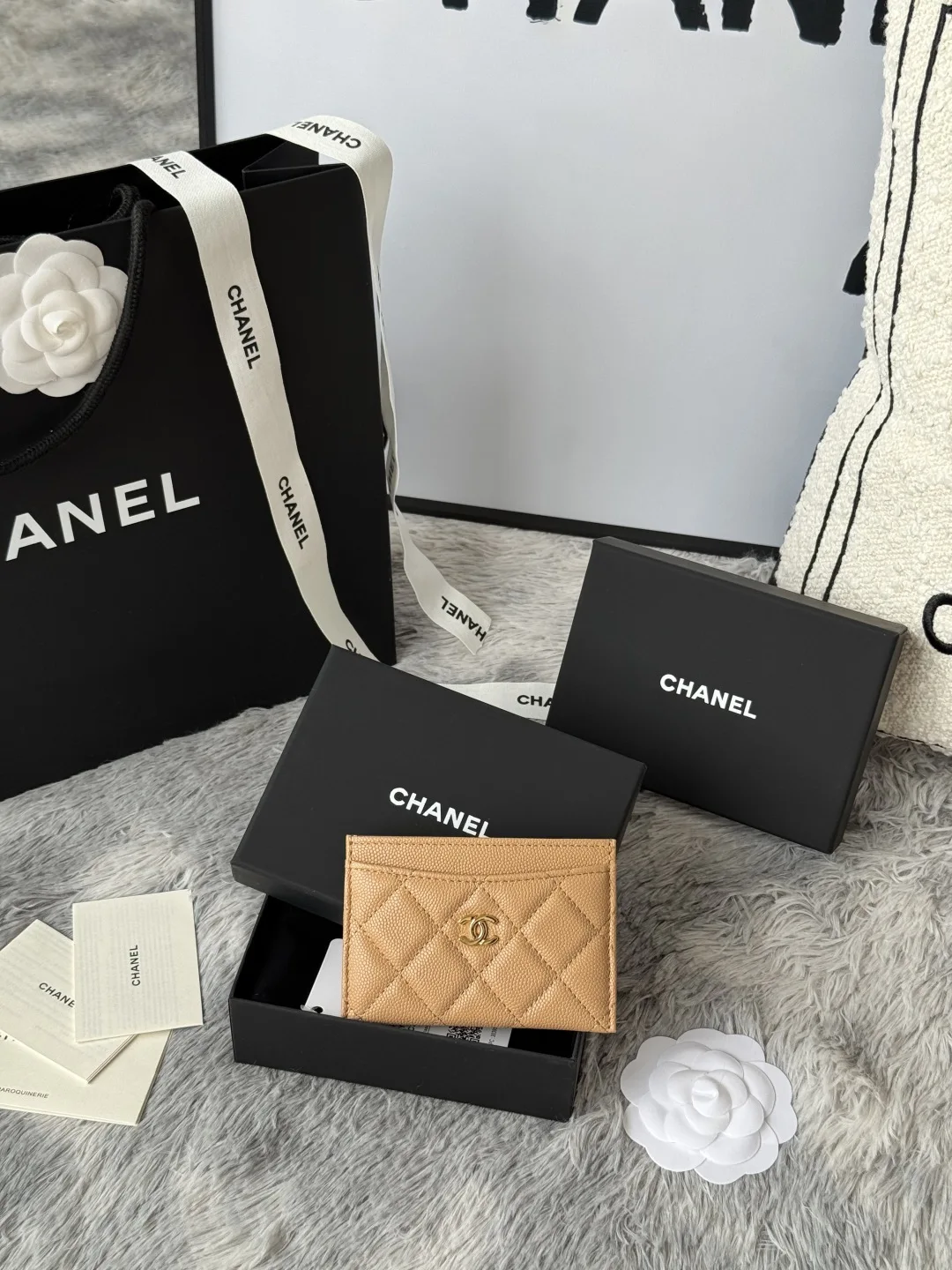 Chanel AP0213 CF Card Holder, Chip-Style Card Case - Detail view 1