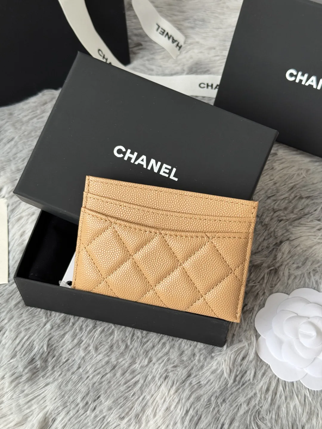 Chanel AP0213 CF Card Holder, Chip-Style Card Case - Detail view 3