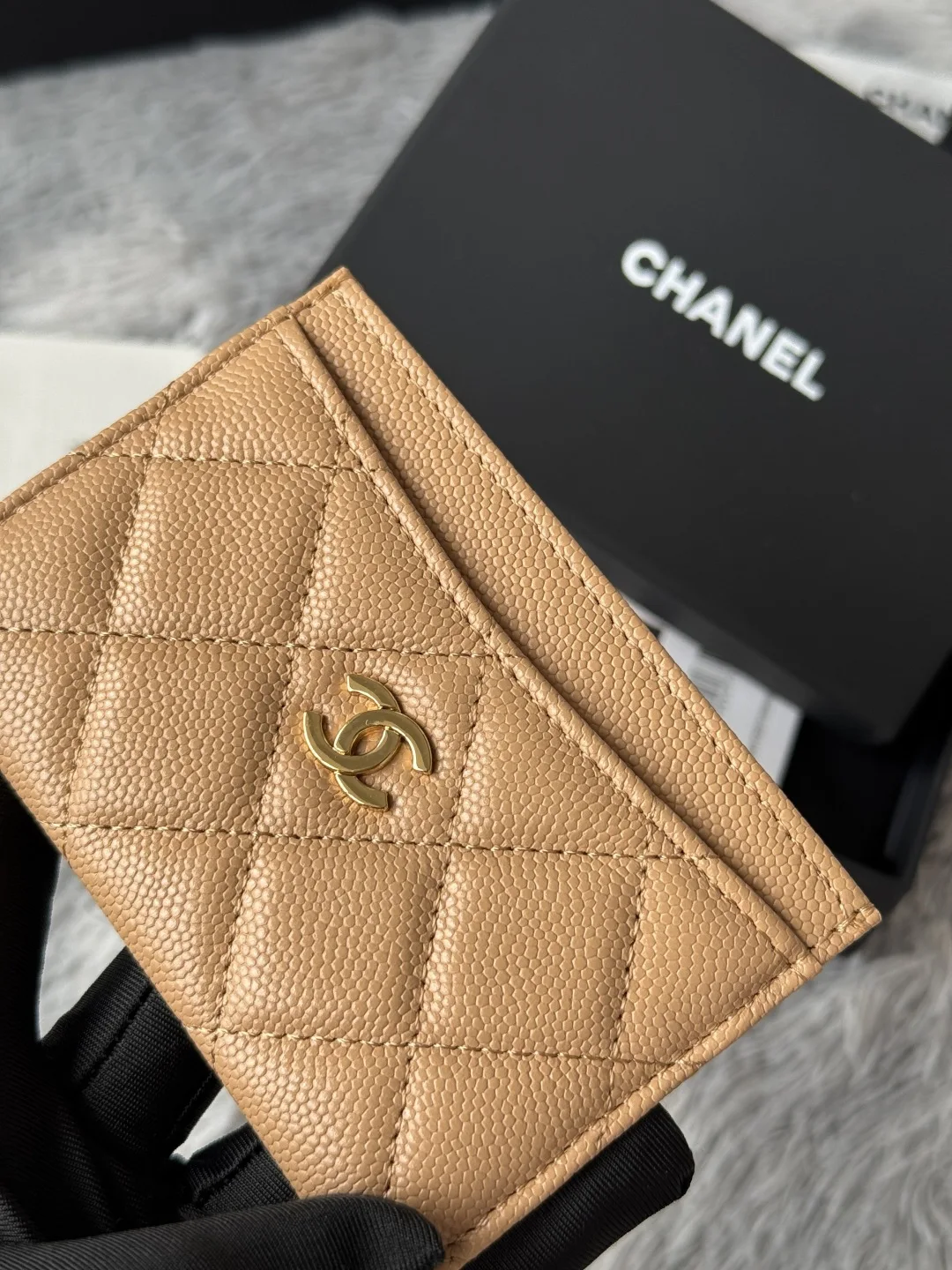 Chanel AP0213 CF Card Holder, Chip-Style Card Case - Detail view 6
