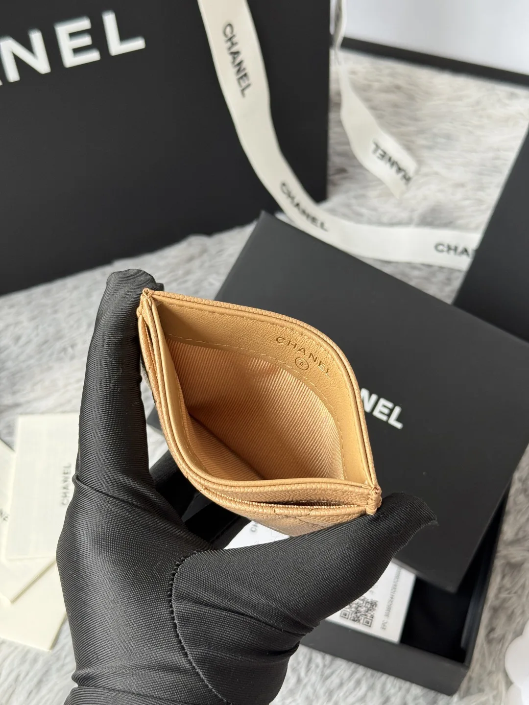 Chanel AP0213 CF Card Holder, Chip-Style Card Case - Detail view 7