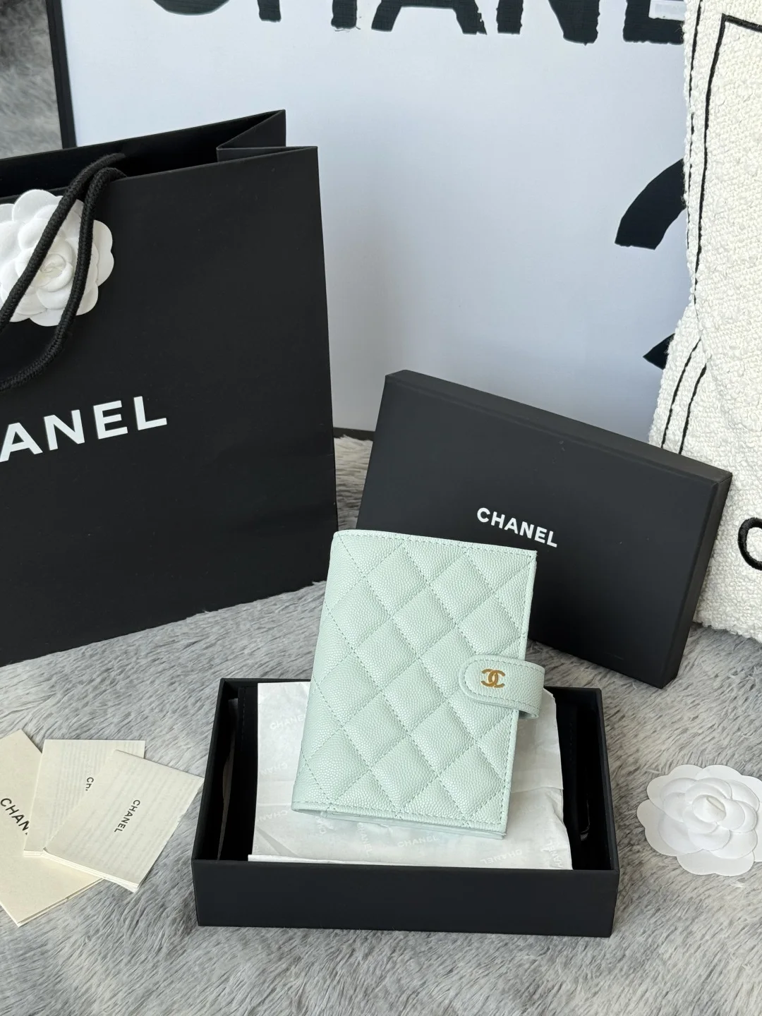 Chanel AP3196 Passport Holder Multifunctional Passport Wallet