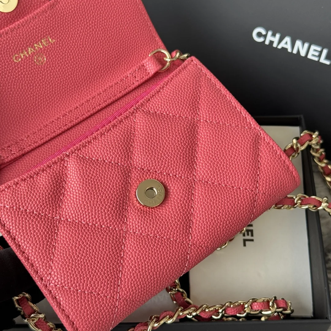 Chanel 0238 SS19 Magnetic Snap Chain Bag Small Chanel Chain Bag - Detail view 8