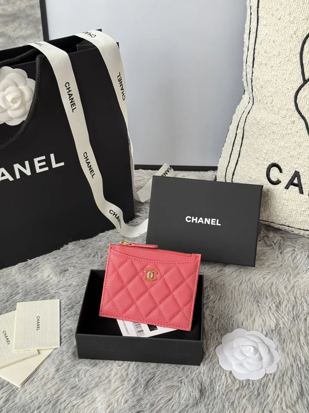 Chanel A84105 Single Card Holder - Detail view 1