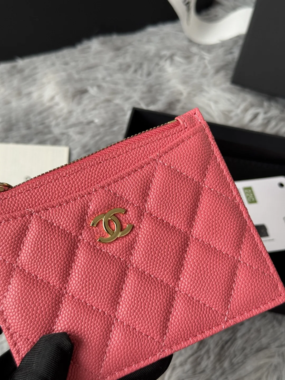 Chanel A84105 Single Card Holder - Detail view 7
