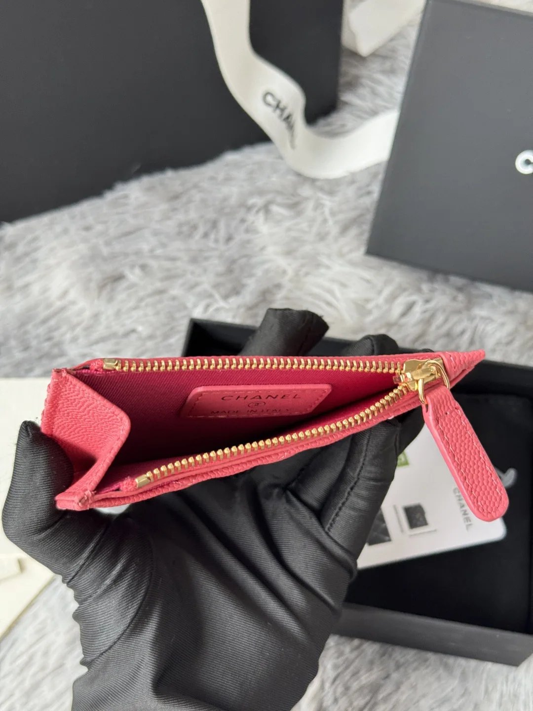 Chanel A84105 Single Card Holder - Detail view 9