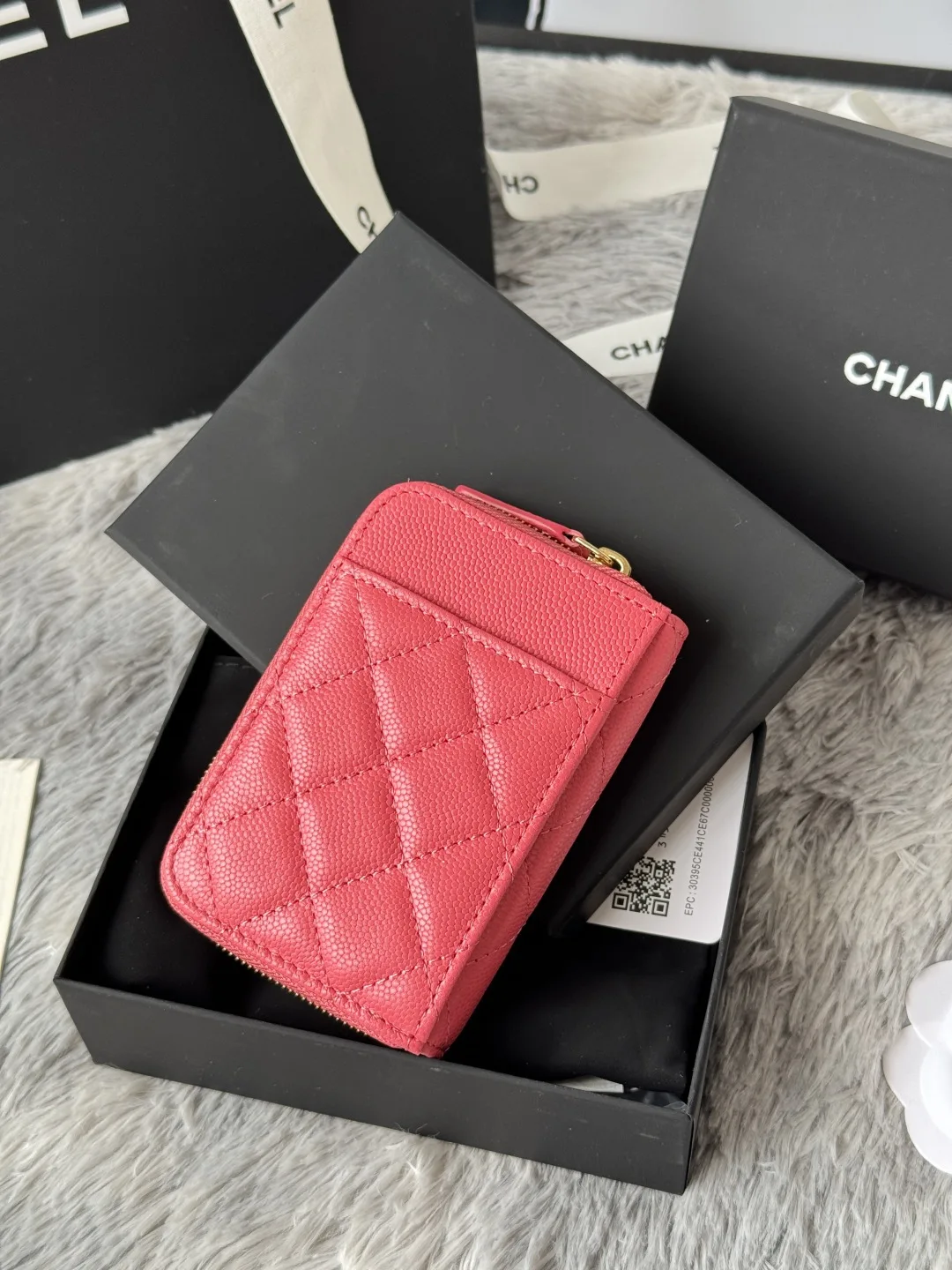 Chanel AP1650 Small Zip Pouch Laka Pouch - Detail view 3