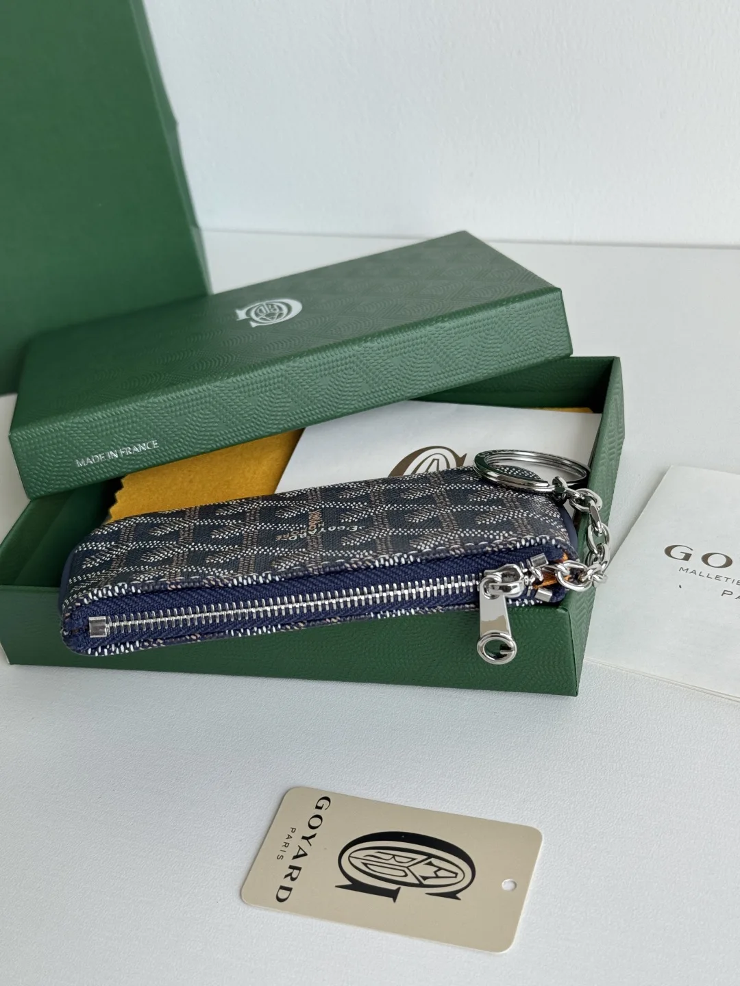Goyard 3306 Mini Senate Nano Key Bag Coin Purse - Detail view 4