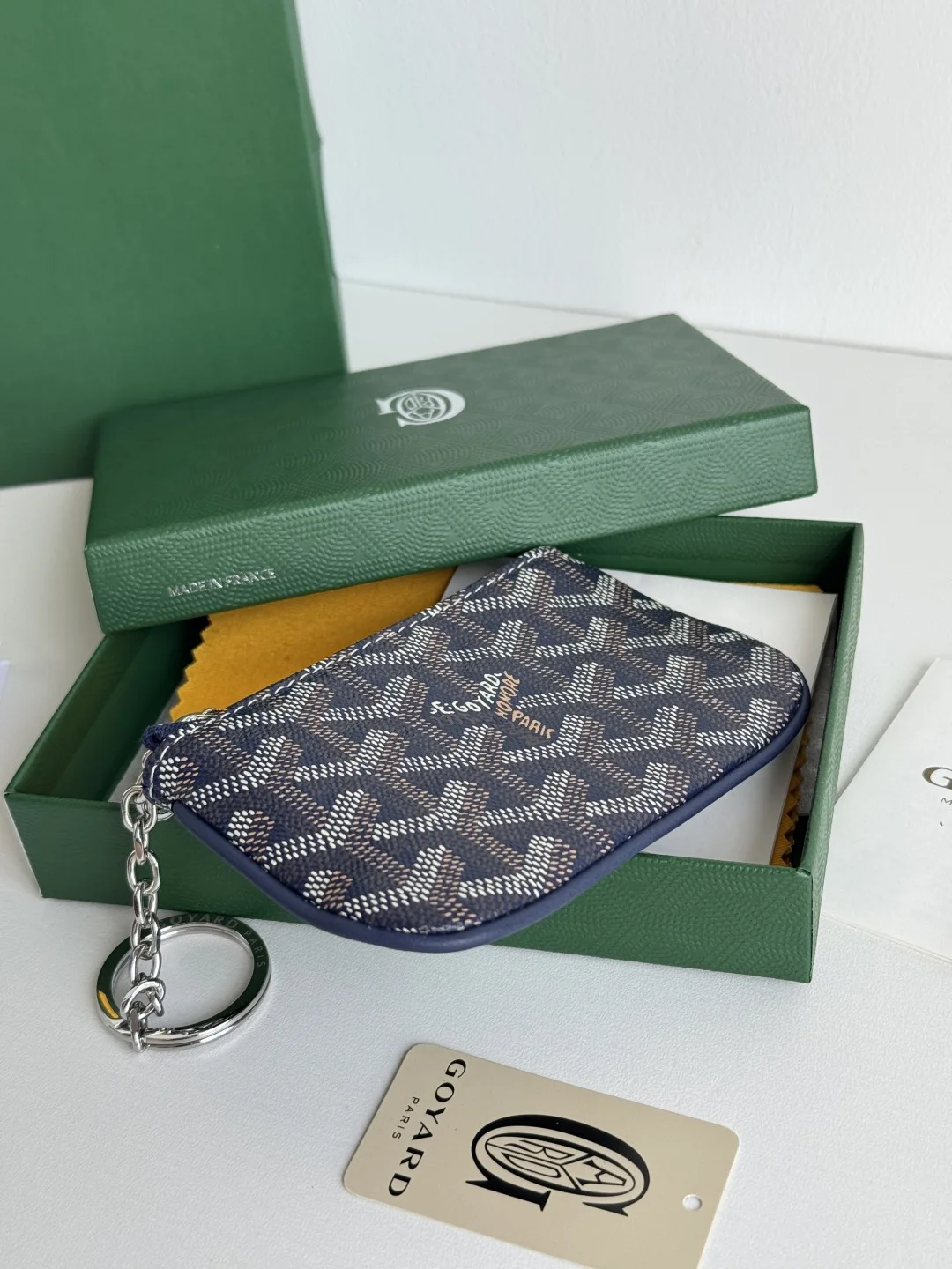 Goyard 3306 Mini Senate Nano Key Bag Coin Purse - Detail view 5