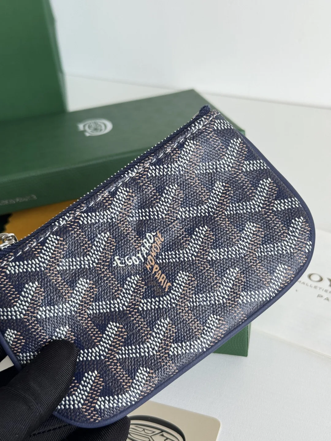 Goyard 3306 Mini Senate Nano Key Bag Coin Purse - Detail view 6