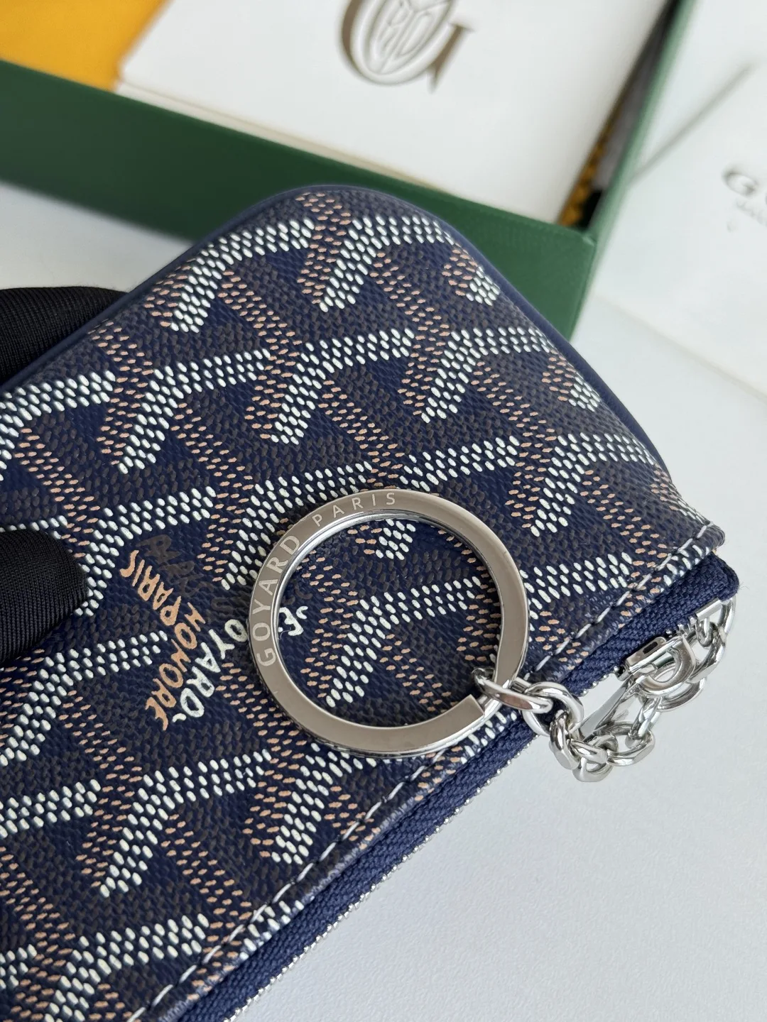 Goyard 3306 Mini Senate Nano Key Bag Coin Purse - Detail view 7