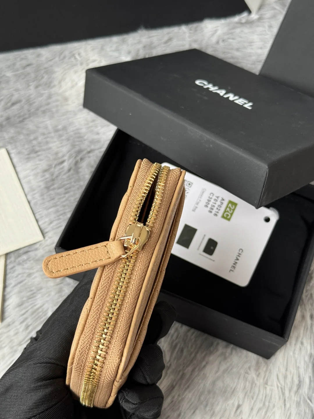 Chanel AP0216 zipped coin purse - Detail view 7
