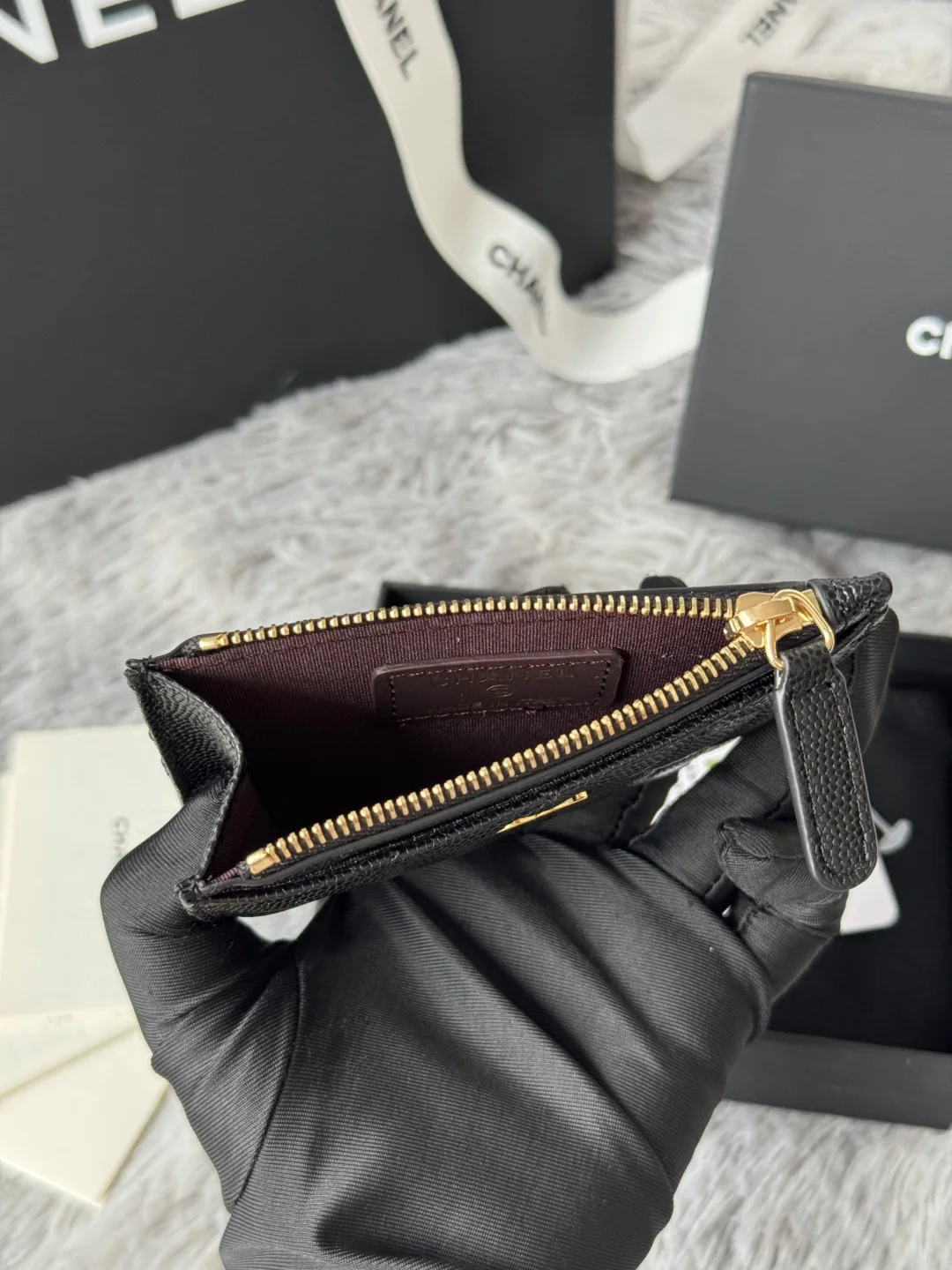 Chanel A84105 Single Card Holder - Detail view 9