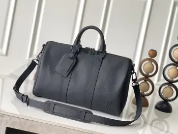 M15249半钢 全皮旅行袋 Keepall Bandouliere 35手袋