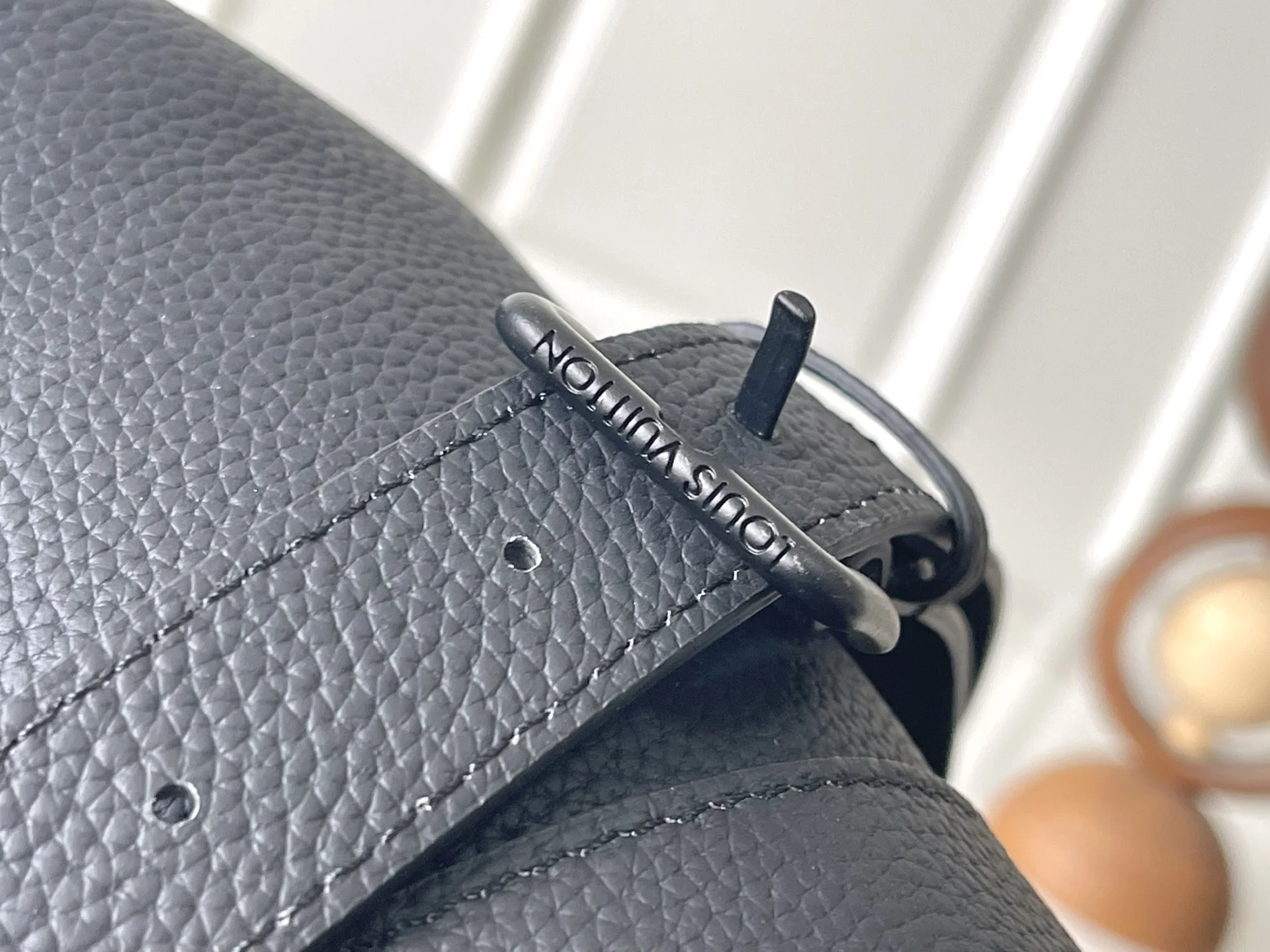 LVM15249半钢 全皮旅行袋 Keepall Bandouliere 35手袋 - 细节图 8