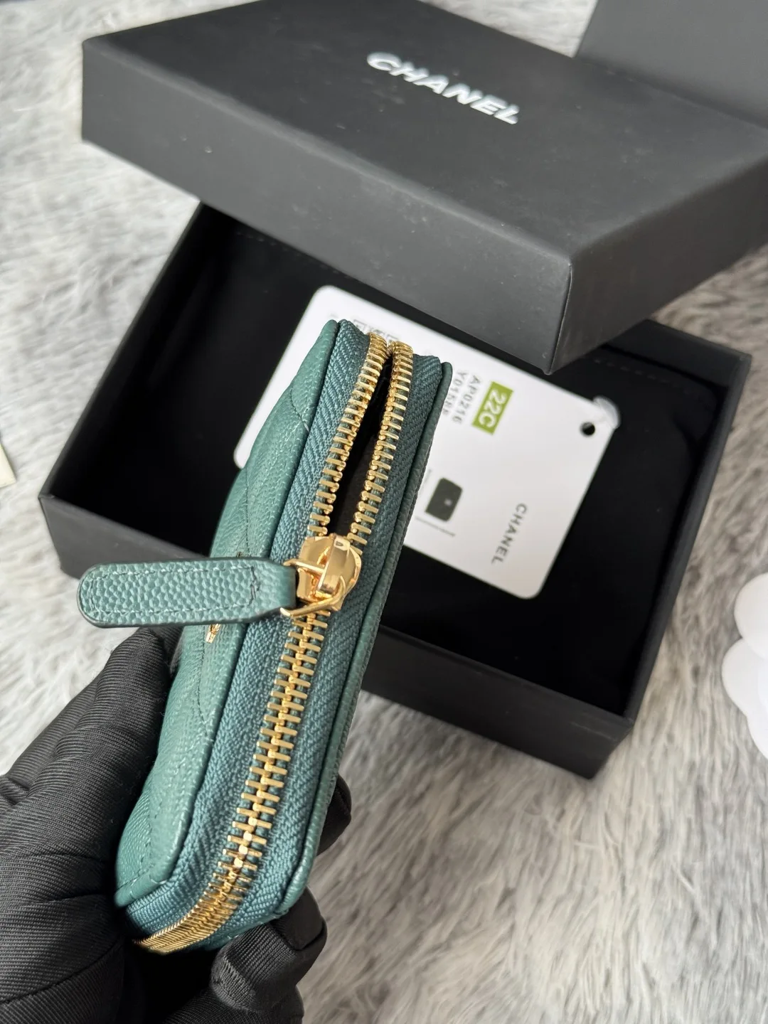 Chanel AP0216 zipped coin purse - Detail view 7