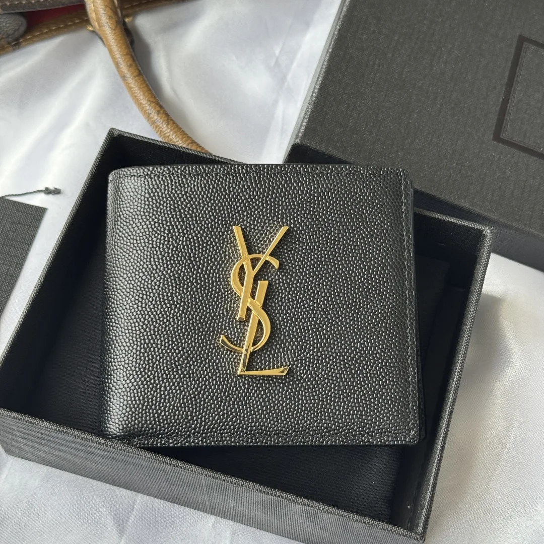 SAINT LAURENT 463249 MONOGRAM Bi-fold Wallet Card Holder - Detail view 6