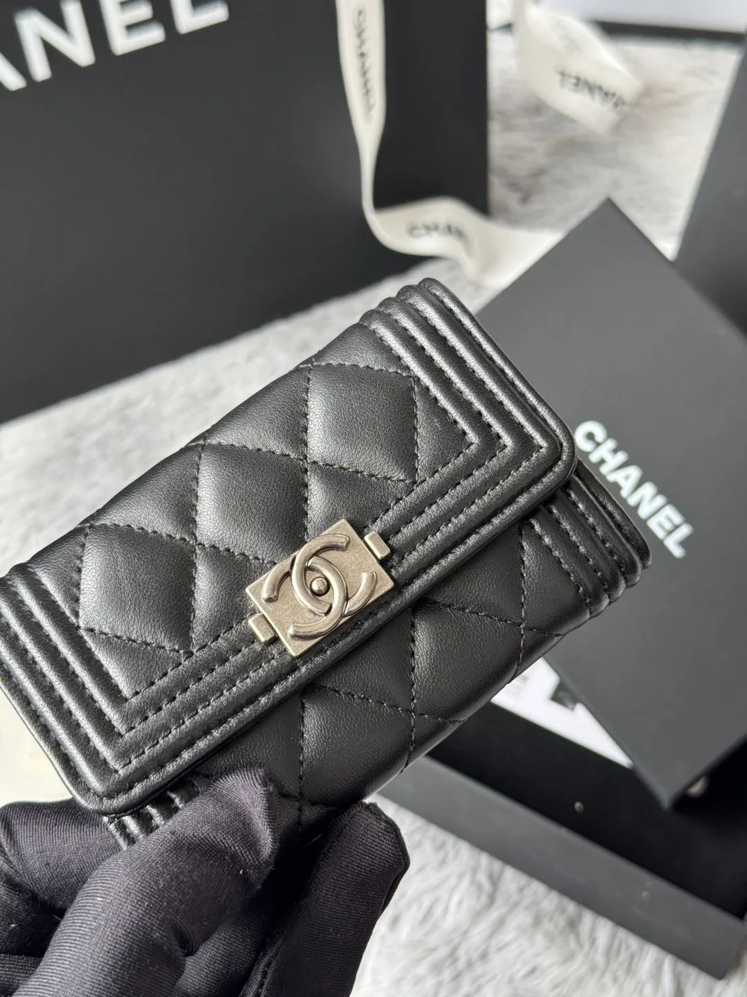 Chanel A80603 Leboy cardholder - Detail view 6
