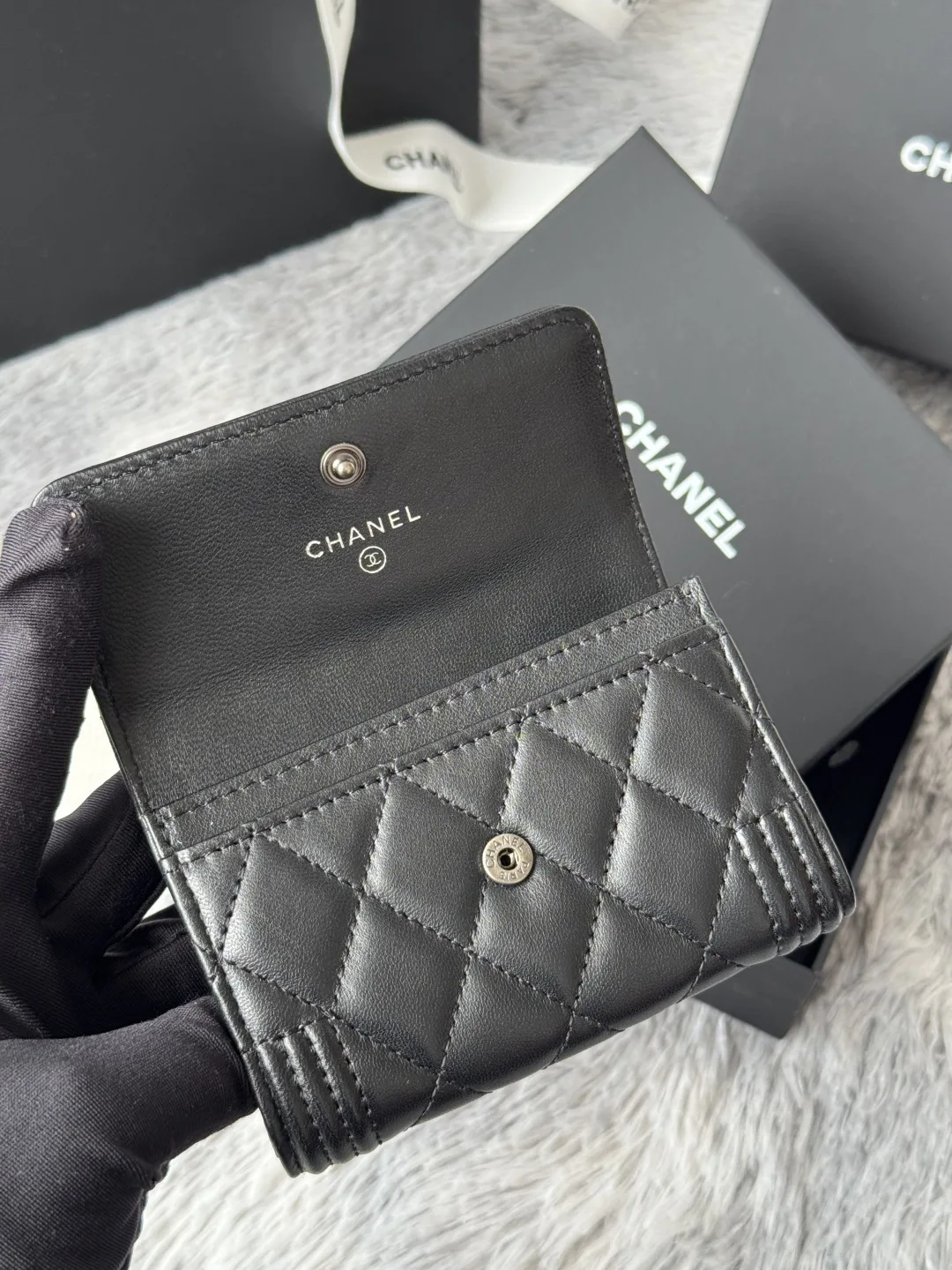 Chanel A80603 Leboy cardholder - Detail view 7