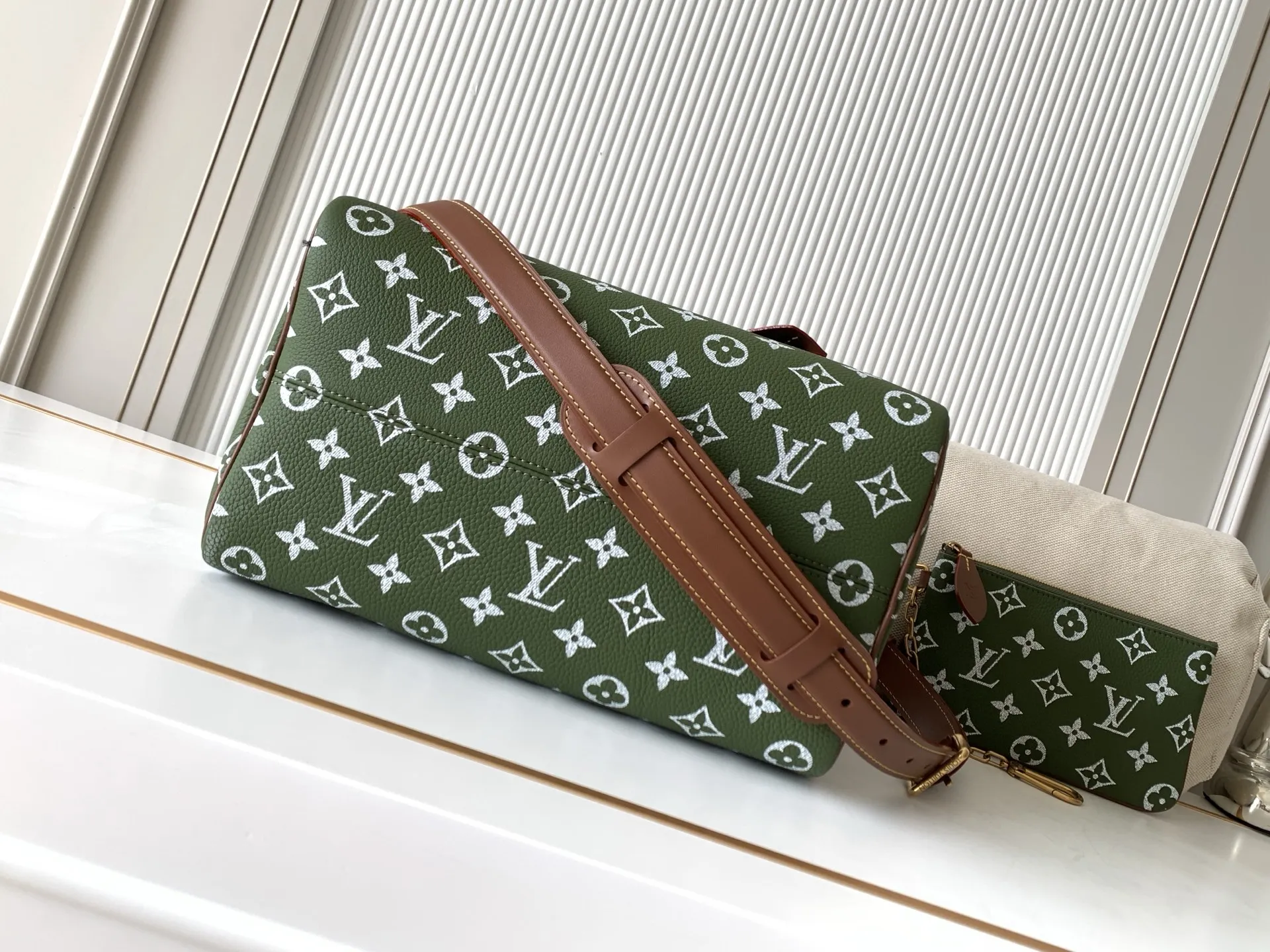 LVM15241军绿 Speedy P9 Bandouliere30手袋 - 细节图 4