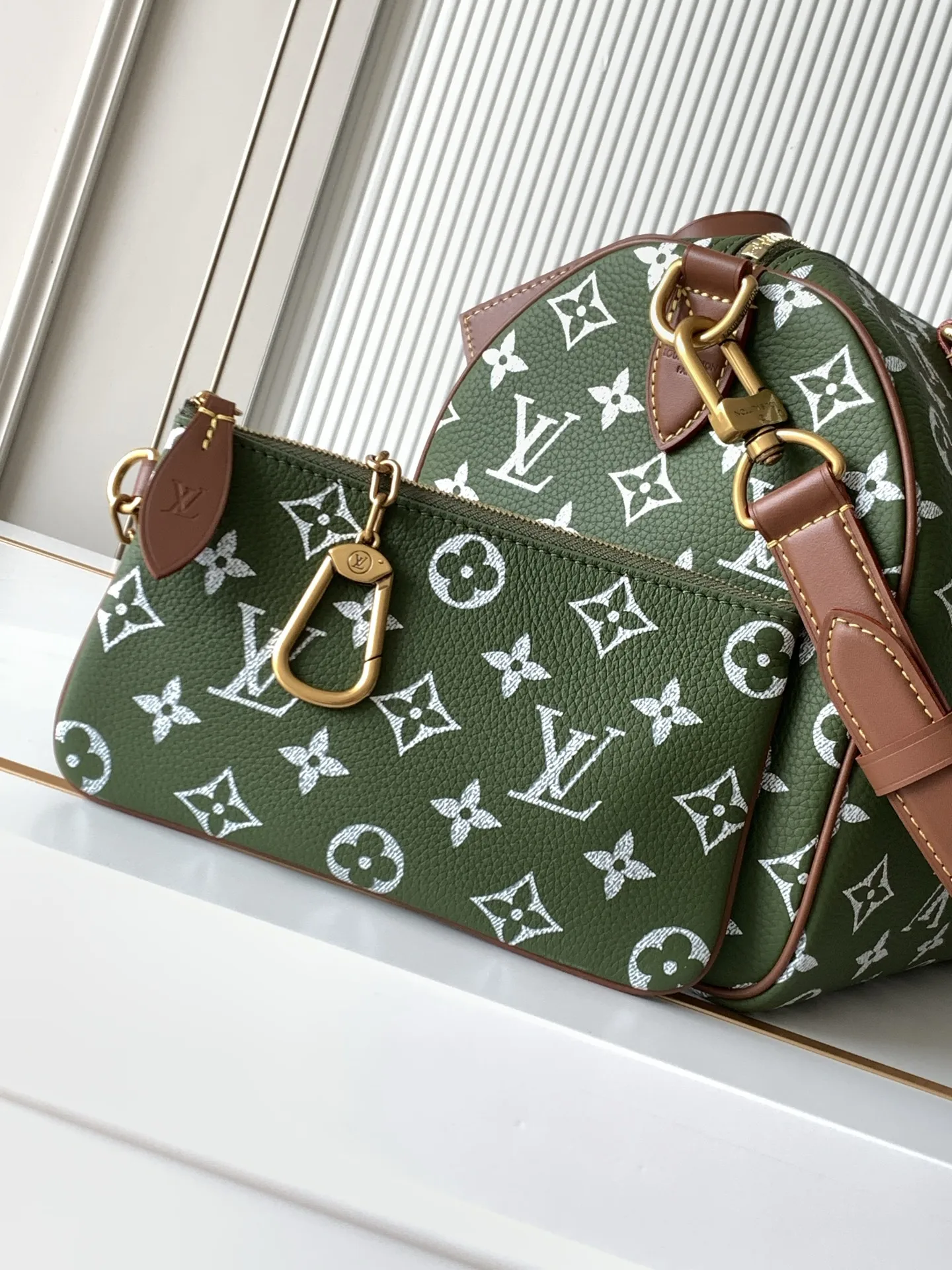 LVM15241军绿 Speedy P9 Bandouliere30手袋 - 细节图 6