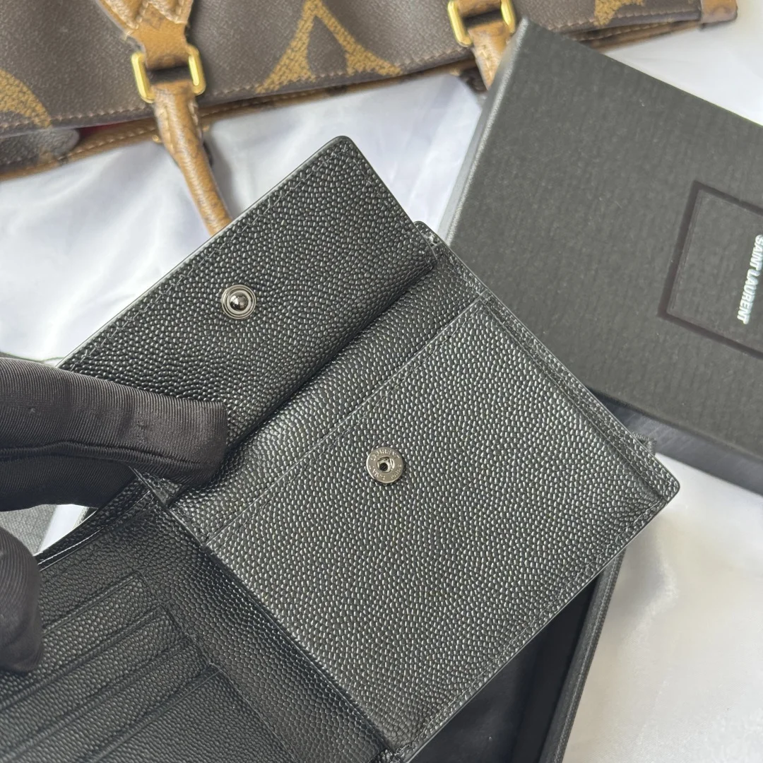 SAINT LAURENT 463249 MONOGRAM Bi-fold Wallet Card Holder - Detail view 11