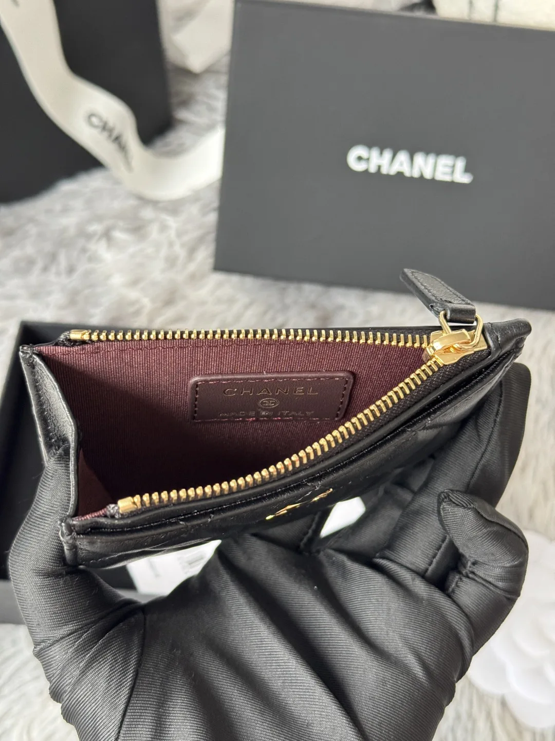 Chanel A84105 Single Card Holder - Detail view 9