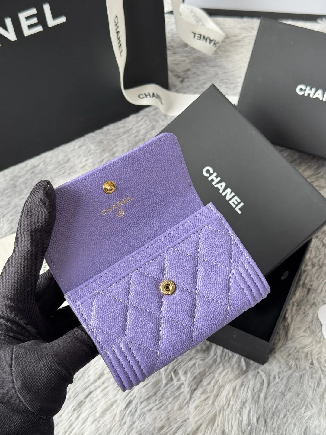 Chanel A80603 Leboy cardholder - Detail view 7