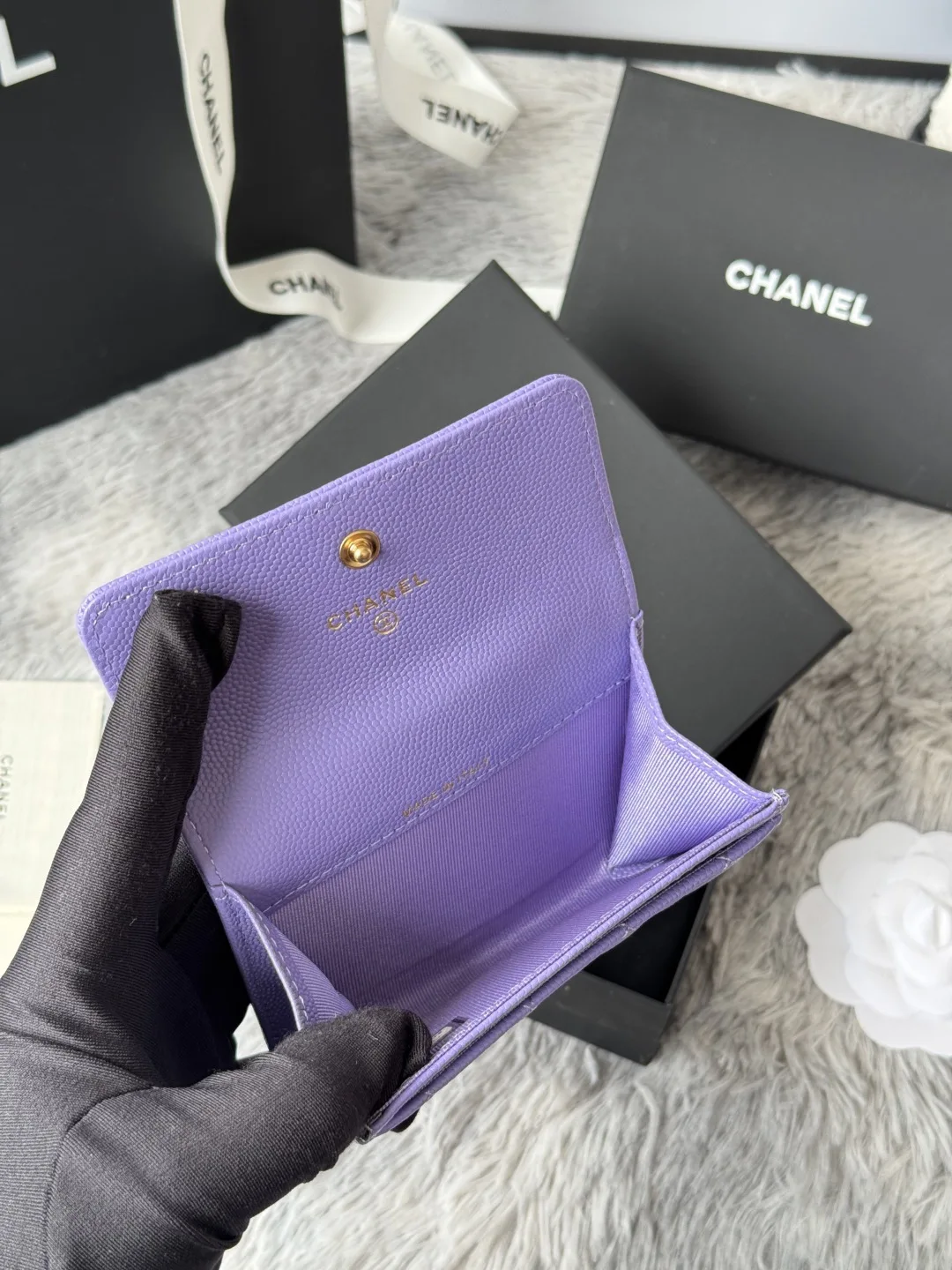 Chanel A80603 Leboy cardholder - Detail view 8
