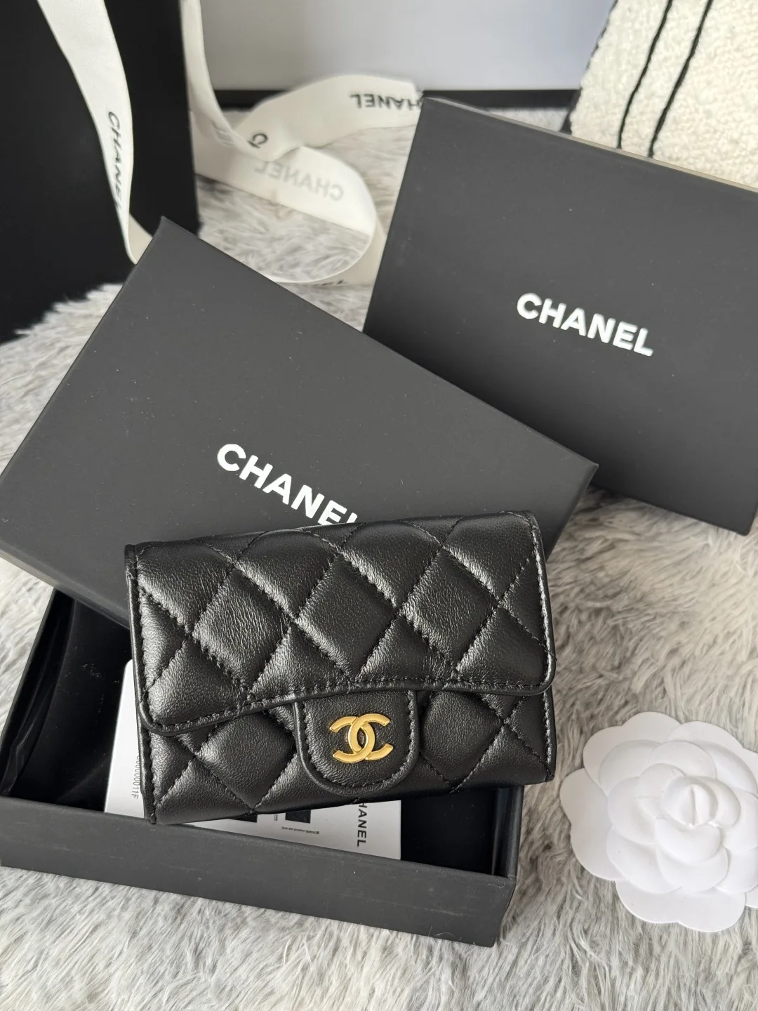 Chanel AP0214 Lambskin CF Cardholder - Detail view 2