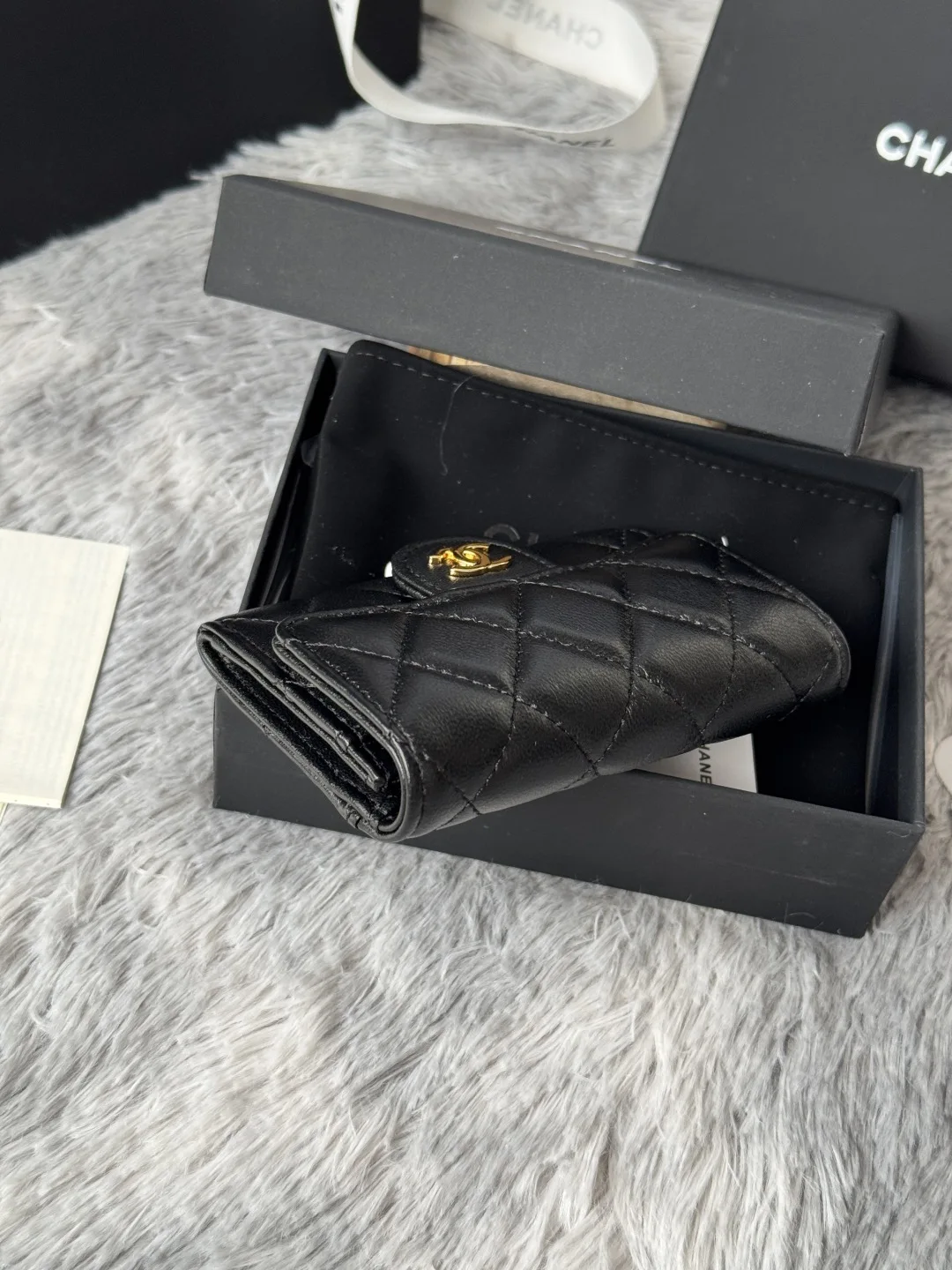 Chanel AP0214 Lambskin CF Cardholder - Detail view 5