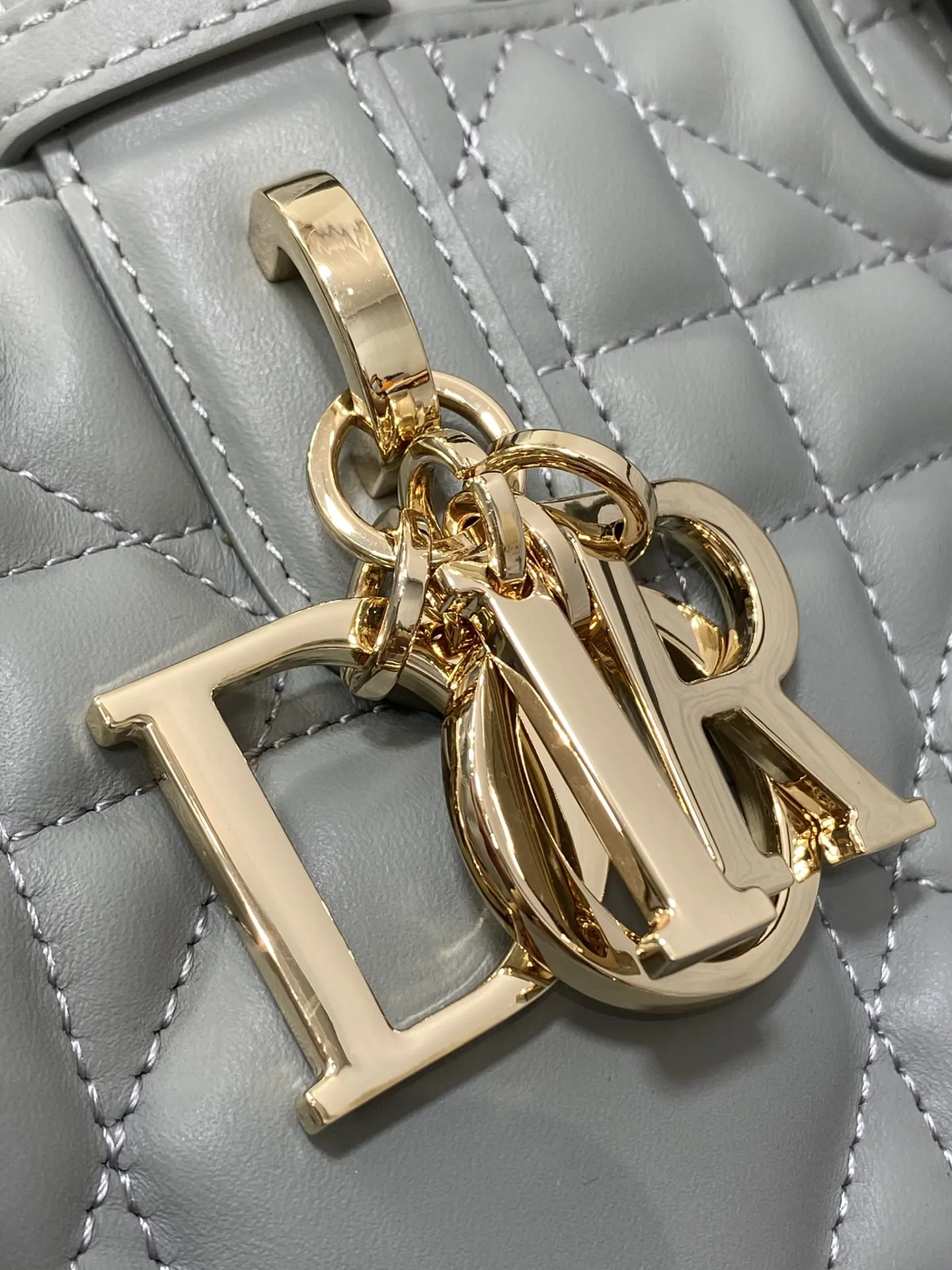 Dior Rock Grey Toujours Medium Handbag - Detail view 2