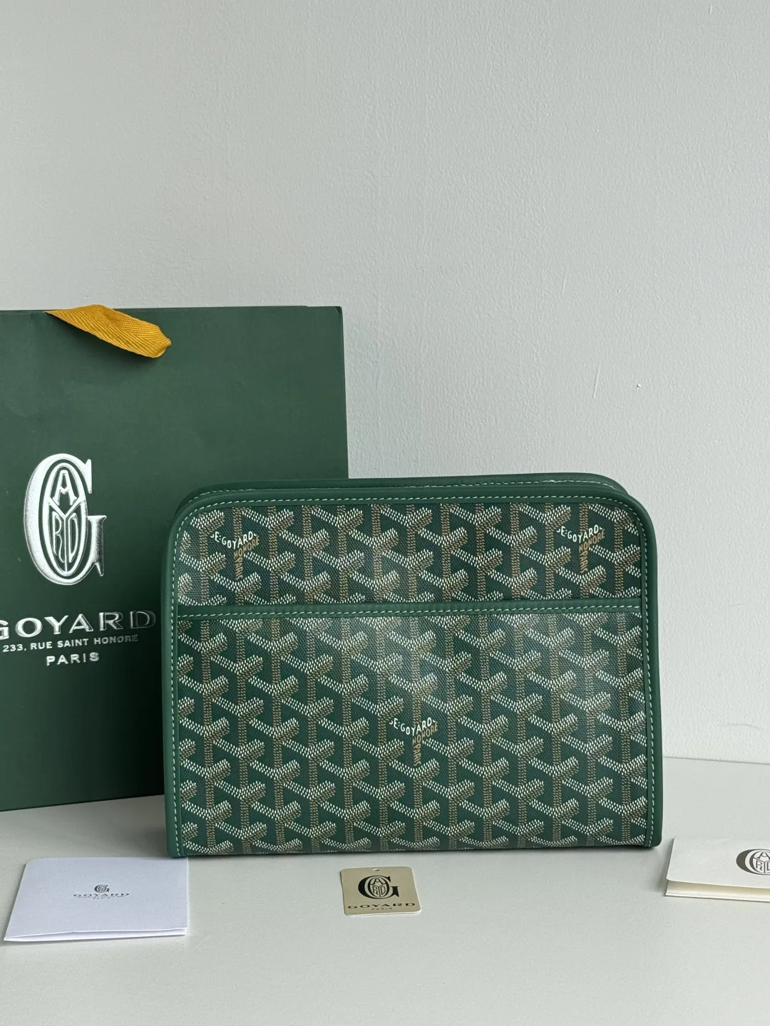 Goyard 020802 Jouvence Toiletry Bag Clutch