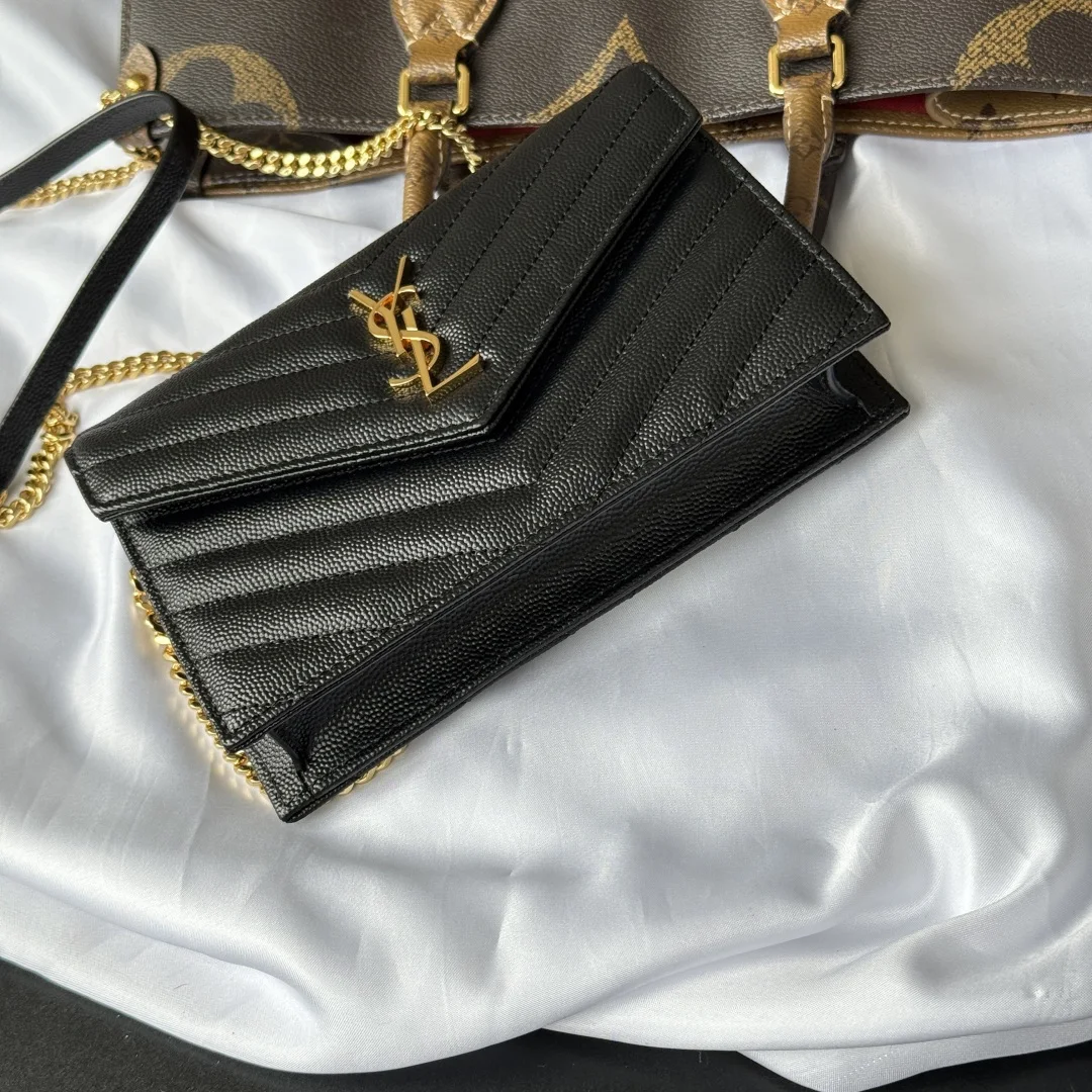 SAINT LAURENT 393953 WOC Small Envelope Bag - Detail view 3