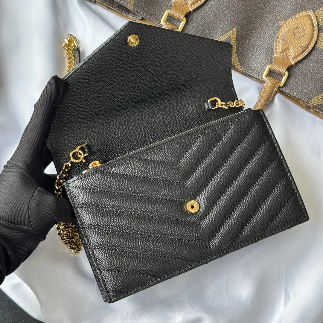 SAINT LAURENT 393953 WOC Small Envelope Bag - Detail view 6
