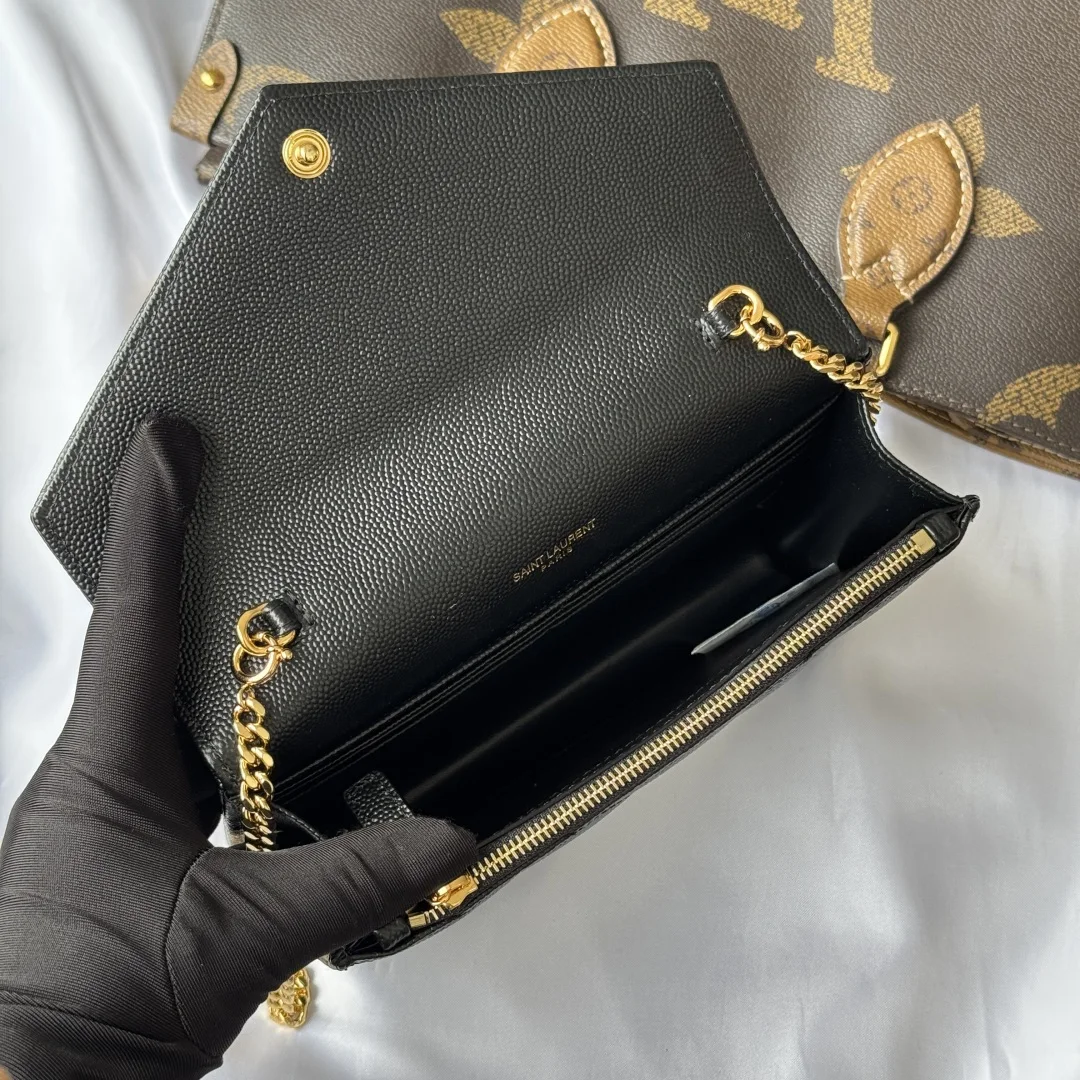 SAINT LAURENT 393953 WOC Small Envelope Bag - Detail view 8
