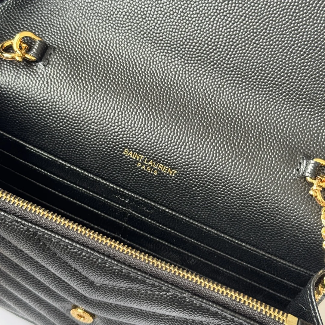 SAINT LAURENT 393953 WOC Small Envelope Bag - Detail view 9