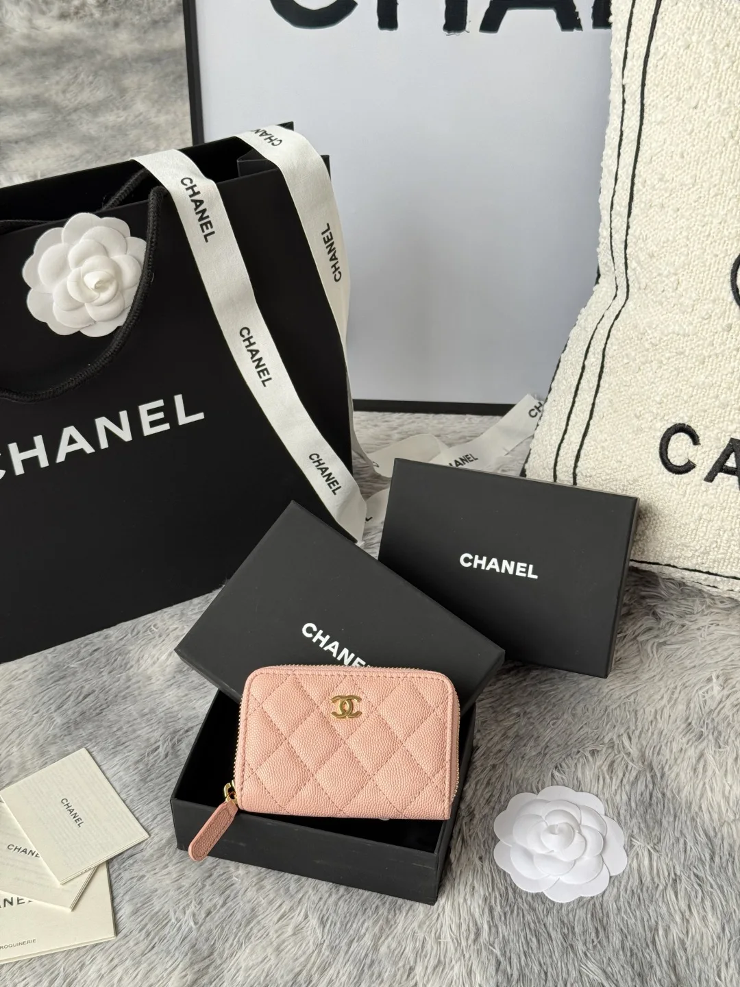 Chanel AP0216 Zipper Coin Purse - Detail view 1