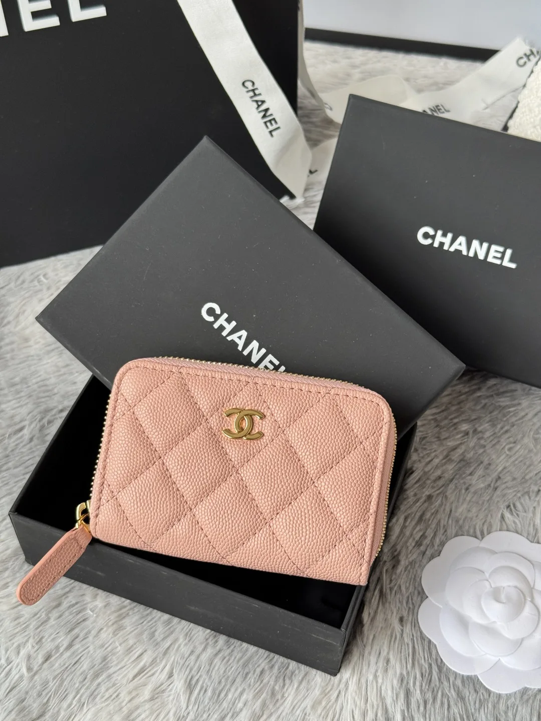 Chanel AP0216 Zipper Coin Purse - Detail view 2