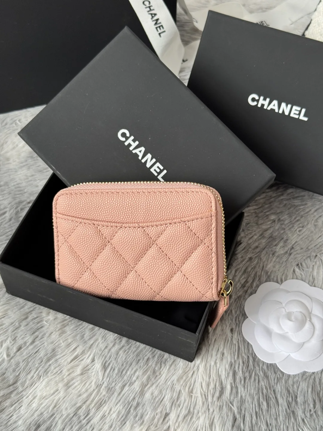 Chanel AP0216 Zipper Coin Purse - Detail view 3