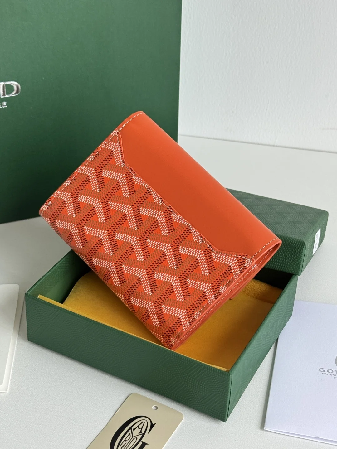 Goyard 3319 Saint-Gabriel Envelope Trifold Wallet - Detail view 3